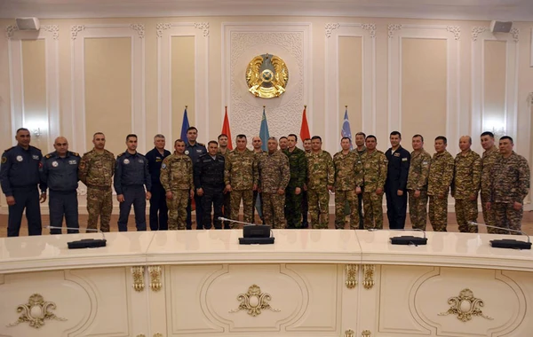 Azərbaycan, Qazaxıstan, Qırğızıstan, Tacikistan və Özbəkistan birgə komanda-qərargah təlimi keçirəcək - FOTO