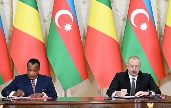 Azərbaycan-Konqo sənədləri imzalanıb - FOTO