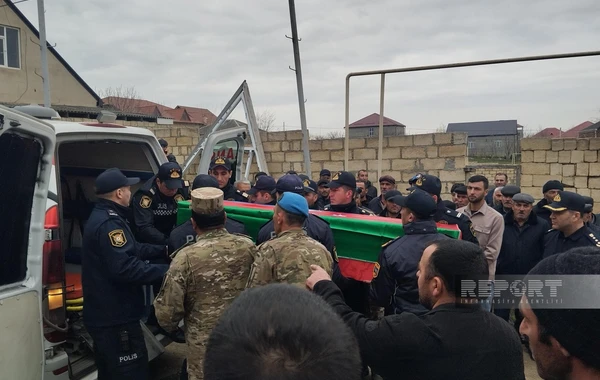 Azərbaycan Ordusunun təlim zamanı həlak olan əsgəri Qubada dəfn olunub - YENİLƏNİB - FOTO