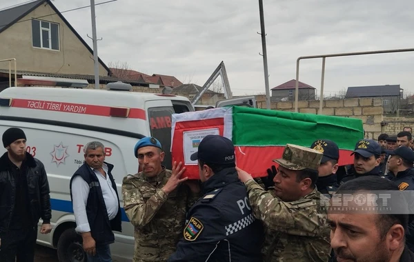 Azərbaycan Ordusunun təlim zamanı həlak olan əsgəri Qubada dəfn olunub - YENİLƏNİB - FOTO