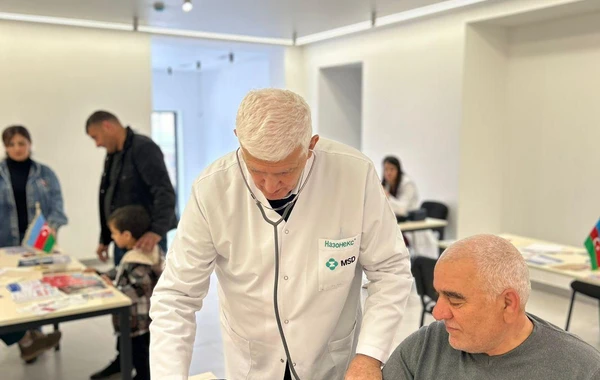 Laçına qayıdan sakinlər tibbi müayinədən keçiblər - FOTO