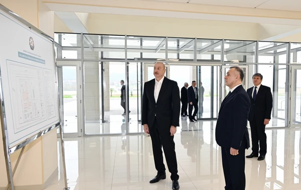 Состоялось открытие Габалинской районной центральной больницы - ОБНОВЛЕНО + ФОТО