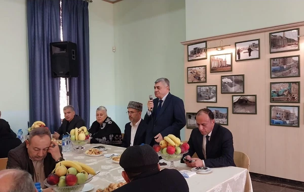 Bibiheybət məscidində şəhid ailələri və qazilərin iştirakı ilə bayram tədbiri keçirilib - FOTO
