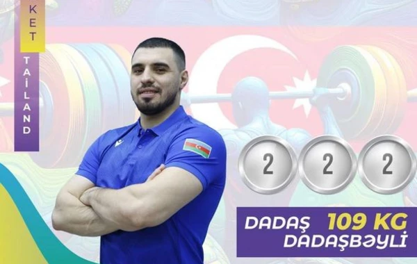 Dadaş Dadaşbəyli Dünya Kubokunda 3 gümüş medal qazanıb - FOTO
