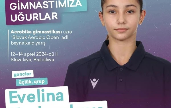 Azərbaycanın gənc gimnastları “Slovak Aerobic Open”də çıxış edəcəklər - FOTO