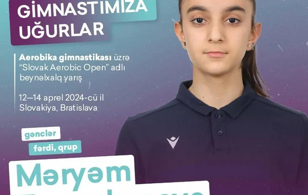 Azərbaycanın gənc gimnastları “Slovak Aerobic Open”də çıxış edəcəklər - FOTO