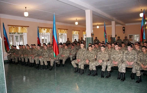 Hərbi qulluqçuların asudə vaxtı yüksək səviyyədə təşkil olunur - FOTO