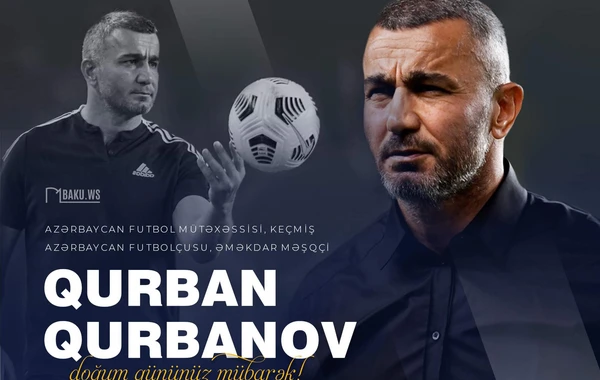 Bu gün Qurban Qurbanovun doğum günüdür