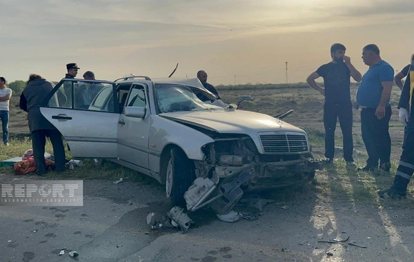 Kürdəmirdə ağır QƏZA - Ölən və yaralananlar var - FOTO