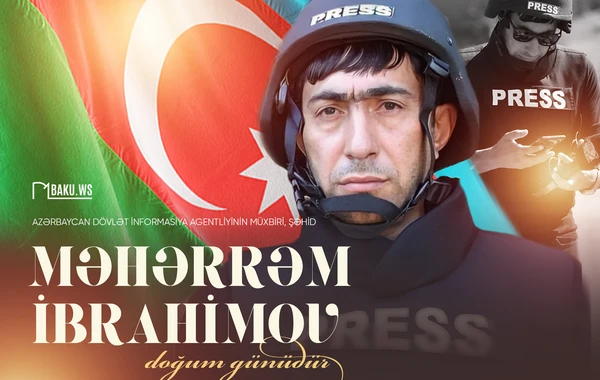 Bu gün şəhid jurnalist Məhərrəm İbrahimovun doğum günüdür