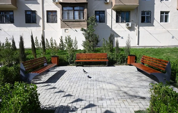 Bakıda Leyla Əliyevanın iştirakı ilə növbəti abad həyətlər sakinlərin istifadəsinə verilib - FOTO