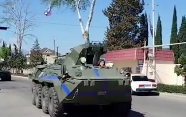 Rusiyanın sülhməramlı kontingenti Azərbaycanı tərk etdi - VİDEO