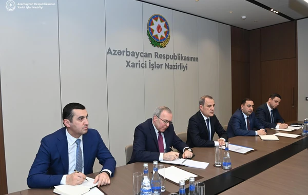 Ceyhun Bayramov Aİ-nin xüsusi nümayəndəsini qəbul edib - FOTO