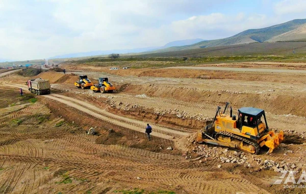 Əsgəran avtomobil yolunun inşasına start verilib - FOTO