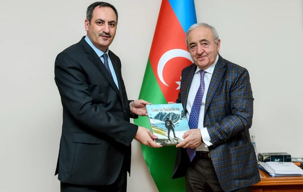 Ali Məclisdə QDİƏT Parlament Assambleyasının baş katibi ilə görüş baş tutub - FOTO