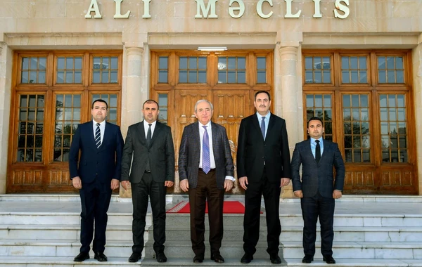 Ali Məclisdə QDİƏT Parlament Assambleyasının baş katibi ilə görüş baş tutub - FOTO