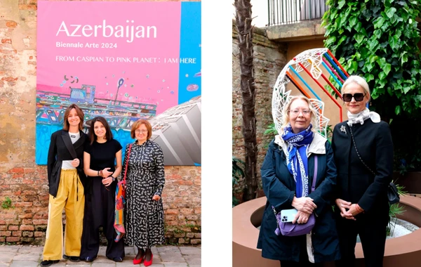 Venesiya Biennalesində Azərbaycan pavilyonunun açılışı olub - FOTO
