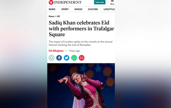Londonda beynəlxalq festivalda Azərbaycanın milli rəqsi böyük coşqu ilə qarşılanıb - FOTO