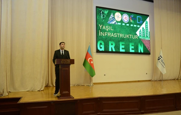 “COP29 tələbləri: iqlim dəyişikliyi və təbii fəlakətlərə qarşı müqavimət” mövzusunda konfrans keçirilib - FOTO
