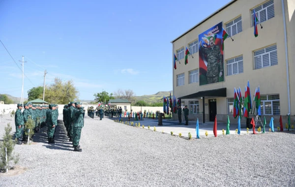 Qubadlıda sərhədçilər üçün yaşayış binası istifadəyə verilib - FOTO/VİDEO