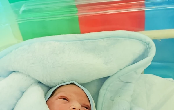 Xankəndi şəhərindəki tibb müəssisəsində ilk körpə dünyaya gəlib - FOTO