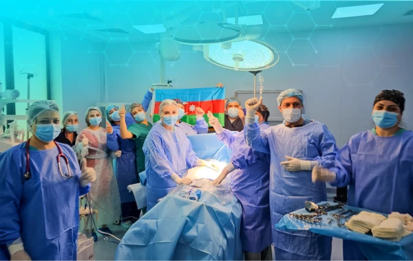 Xankəndi şəhərindəki tibb müəssisəsində ilk körpə dünyaya gəlib - FOTO