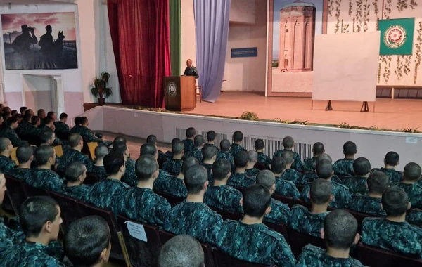 "Laçın" dövlət sərhədindən buraxılış məntəqəsinin qurulmasının ildönümü qeyd edilib - FOTO