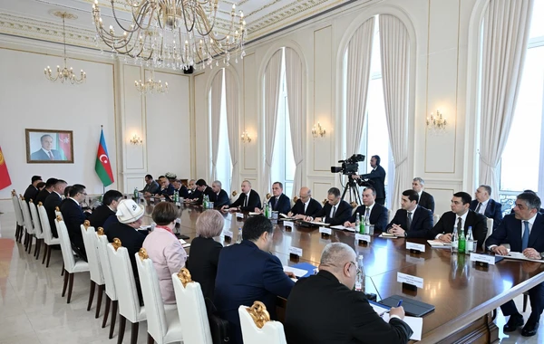 Azərbaycan və Qırğızıstan Dövlətlərarası Şurasının ikinci iclası keçirilib -  FOTO - YENİLƏNİB 2
