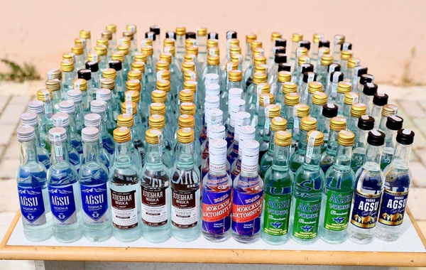Naxçıvanda ticarət obyektlərində saxta alkoqollu içkilər aşkarlanıb - FOTO