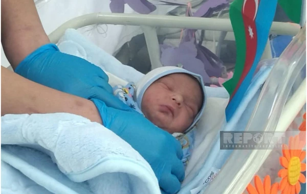 Azad Xankəndidə dünyaya göz açan ilk körpə və anası daim həkim nəzarətindədir - Baş həkimdən AÇIQLAMA - FOTO