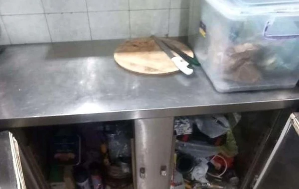 Bakıda nöqsanlar aşkarlanan restoranın fəaliyyəti məhdudlaşdırılıb - FOTO