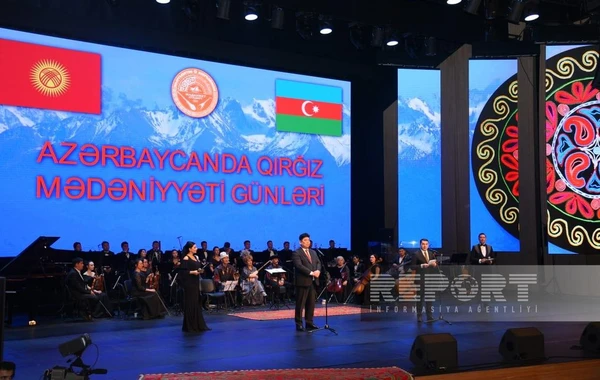 Bakıda Qırğızıstan mədəniyyət günlərinin açılış mərasimi keçirilib - FOTO