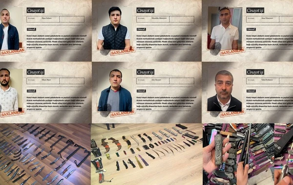 Bakıda ƏMƏLİYYAT: Sosial şəbəkələrdə bıçaq satanlar tutuldu - VİDEO