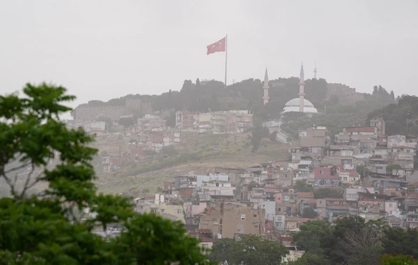 Türkiyədə iri şəhərlər toza qərq oldu - FOTO