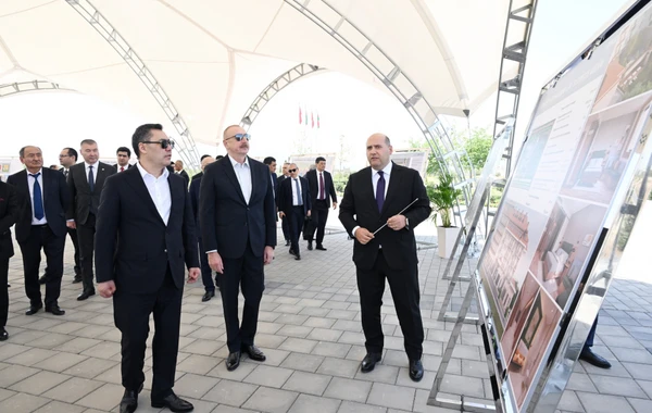 Azərbaycan və Qırğızıstan prezidentləri Ağdam şəhərində olublar - YENİLƏNİB - FOTO