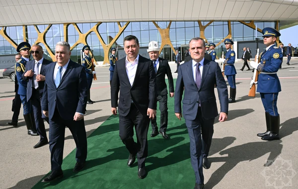 Qırğızıstan Prezidenti Sadır Japarovun Azərbaycana dövlət səfəri başa çatıb - FOTO
