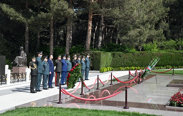 Azərbaycan ilə Qazaxıstan arasında hərbi əməkdaşlığın inkişaf perspektivləri müzakirə edilib - FOTO/VİDEO