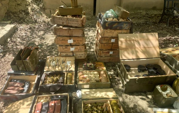 Xocavənddə 74 mina, 74 qumbara, 110 partladıcı aşkarlanıb, saxlanılan var - FOTO
