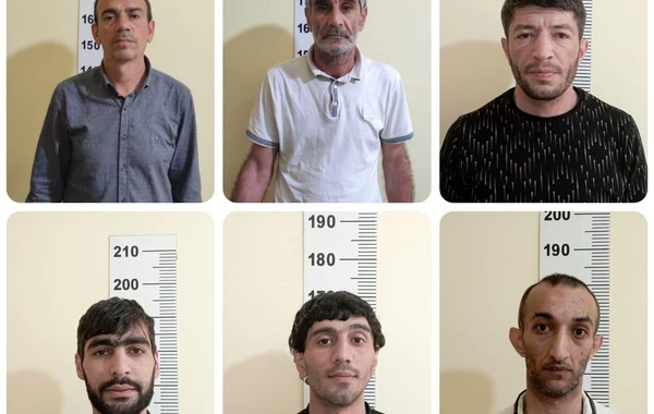 Şirvanda narkotikə görə 6 nəfər həbs edilib - FOTO