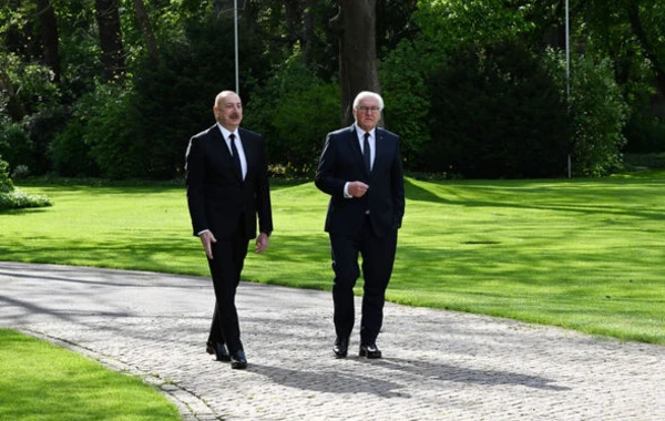 В Берлине состоялась встреча президентов Азербайджана и Германии один на один - ФОТО