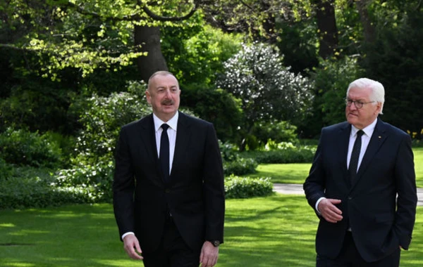 В Берлине состоялась встреча президентов Азербайджана и Германии один на один - ФОТО