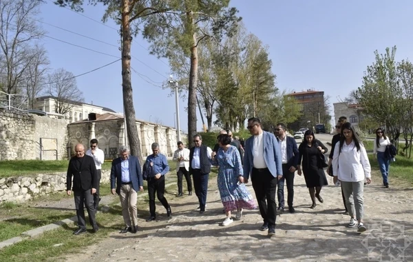 Председатели парламентских комитетов тюркских государств ознакомились с городом Шуша - ФОТО