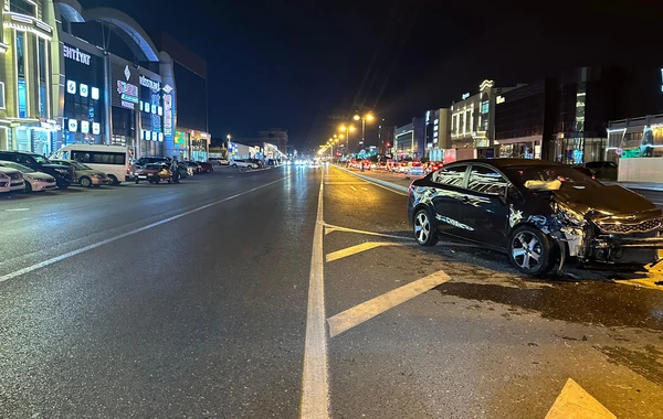 Bakıda toydan çıxan rəqqasə qəzaya düşdü: Xəsarət alan var - FOTO