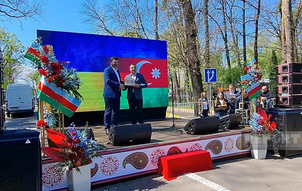 Ukraynanın İrpen şəhərində ölkədə ilk dəfə olaraq Azərbaycan mədəniyyəti günü keçirilib - FOTO