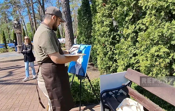 Ukraynanın İrpen şəhərində ölkədə ilk dəfə olaraq Azərbaycan mədəniyyəti günü keçirilib - FOTO