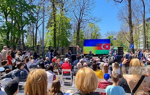 Ukraynanın İrpen şəhərində ölkədə ilk dəfə olaraq Azərbaycan mədəniyyəti günü keçirilib - FOTO