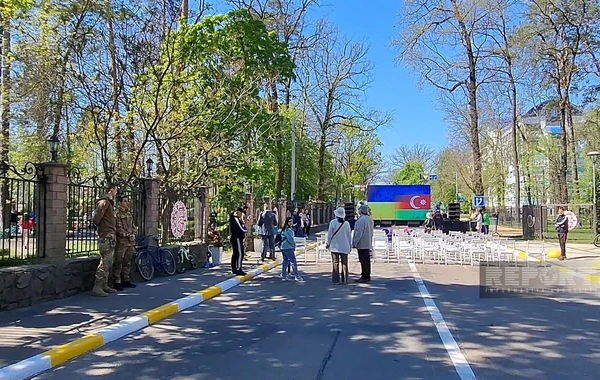 Ukraynanın İrpen şəhərində ölkədə ilk dəfə olaraq Azərbaycan mədəniyyəti günü keçirilib - FOTO