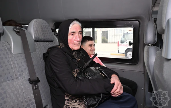 Füzuli şəhərinə növbəti köç karvanı yola düşüb - FOTO