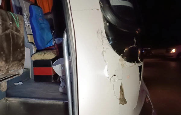 Azərbaycanda avtobusun vurduğu qadın xəstəxanada ölüb - FOTO