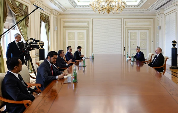 Президент Ильхам Алиев принял главу Сената Парламента Малайзии - ОБНОВЛЕНО/ФОТО